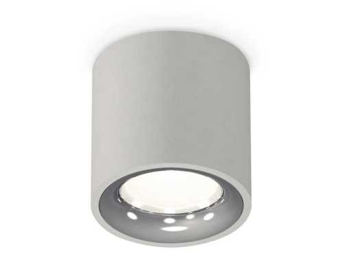 Комплект накладного светильника Ambrella light Techno Spot XS7533022 SGR/PSL серый песок/серебро полированное (C7533, N7012)