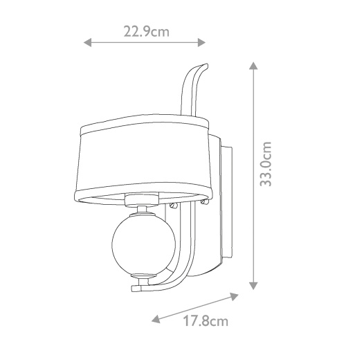 Бра Quoizel, Арт. QZ-GOTHAM1 фото 8