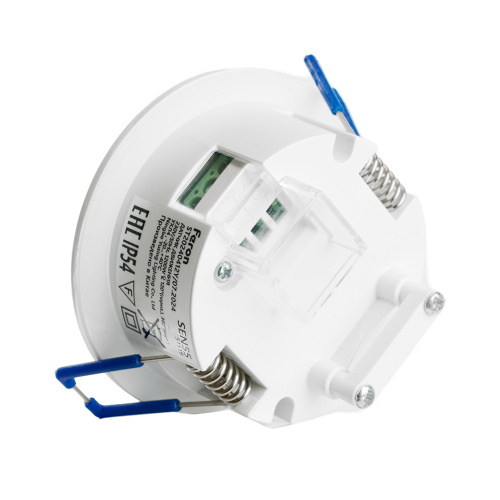 Датчик движения и освещенности 1200W 8m 120°(гориз.) 360°(верт.) белый, SEN55, артикул 51519 фото 6