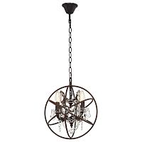 LOFT1897/4 Подвесная люстра LOFT IT Foucaults orb crystal