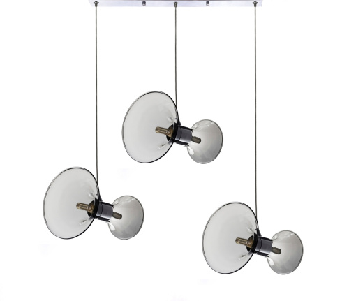 Подвесной светильник Lumina Deco Warni LDP 6819-3 GY фото 2