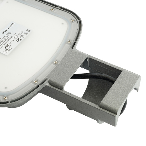 Светодиодный уличный консольный светильник Feron SP3070 100W 4000K AC90-300V, серый фото 9 Светодиодный уличный консольный светильник Feron SP3070 100W 4000K AC90-300V, серый фото 9