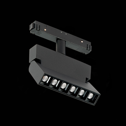 ST362.436.06 Магнитный трековый светильник Черный LED 1*6W 3000K 532Lm Ra>80 36° IP20 L120xW22xH134 SKYLINE 48 фото 8