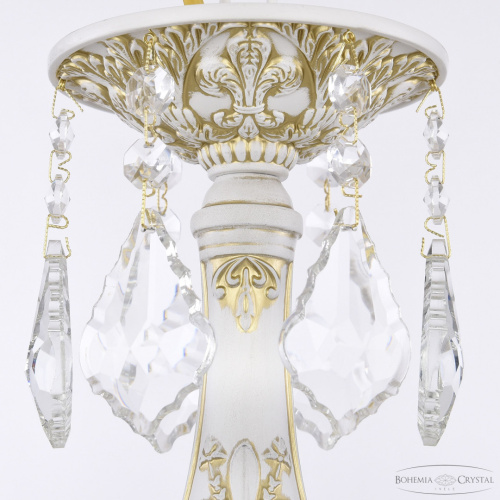 Люстра с хрустальными подвесками AL78101/6/175 B WMG Leafs Bohemia Ivele Crystal (Богемия Ивеле Кристалл) фото 3