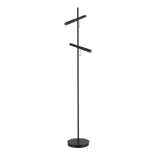 SL6210.405.02 Светильник напольный ST-Luce Черный/Черный, Золотистый LED 2*3W 3000K LILT фото 3