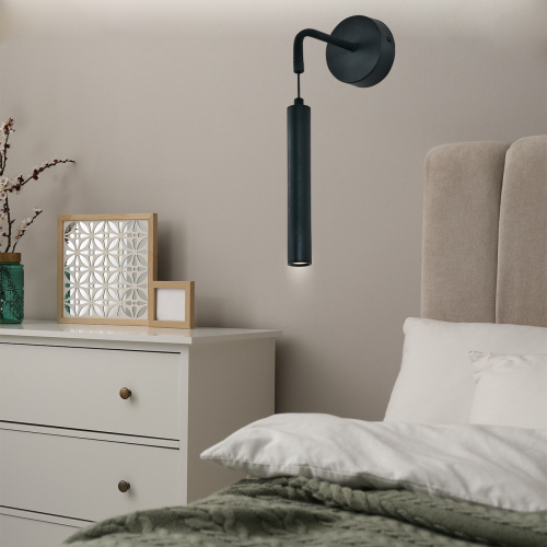 Настенный светильник Escada 10300/1 LED*4W Black фото 6