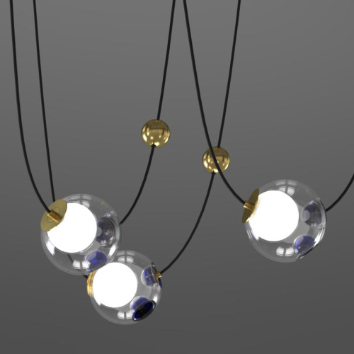 Люстра 10227P/A1 gold фото 3