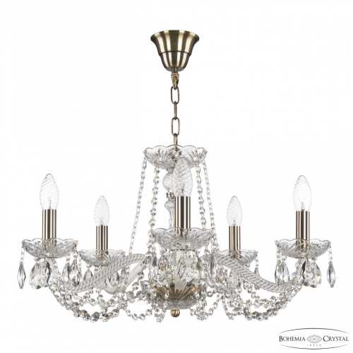 Люстра хрустальная 119/5/200 Pa Bohemia Ivele Crystal (Богемия Ивеле Кристалл)