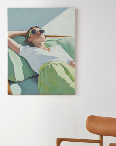 Интерьерная картина "Poolside Lounger" фото 3