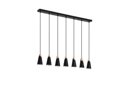 Люстра подвесная Alfa Light F3524-35 Black G9*7