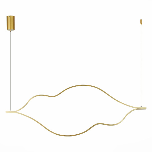 SL6106.203.65 Светильник подвесной ST-Luce Золотистый/Белый LED 1*65W 4000K CORTILE фото 4
