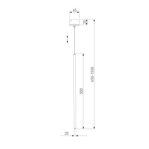 Подвесной светодиодный светильник Flinn 4W 4000K латунь 50263 LED фото 2