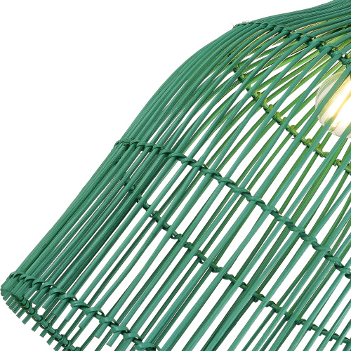 SL1513.503.01 Светильник подвесной ST-Luce Белый/Зеленый E27 1*40W CESTA фото 3