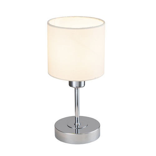 Настольный светильник Escada 1109/1 E14*40W Chrome/Beige фото 3