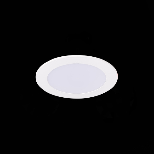 ST209.538.06 Св-к встр. Белый LED 1*6W 3000K 330Lm Ra80 110° IP20 D120xH8 90-265V Встраиваемые светильники фото 11