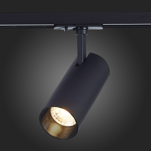 ST350.436.20.36 Св-к трек. Черный LED 1*20W 3000K 1 800Lm Ra?90 36° IP20 L158xW65xH193 100-240V BASE фото 3