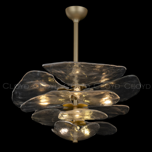 Люстра Cloyd ASPASIA C12 / Ø67 см - латунь светл. (арт.11654) фото 4