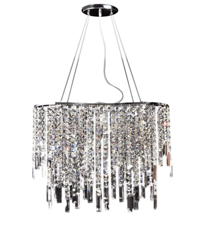 Хрустальная подвесная люстра Lumina Deco Zucchero LDP 2159-600 CHR фото 2