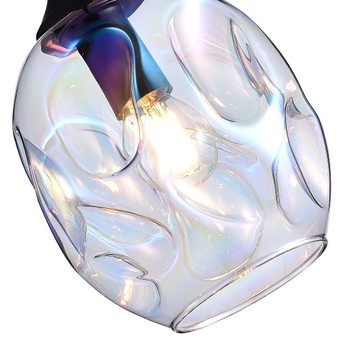 SL1188.403.01 Подвес ST-Luce Черный/Радужный E14 1*40W IDESIA фото 3