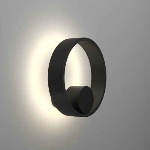 DK5060-BK Бра ORBIT, IP20, 3000К, LED, 10 Вт, черный матовый, алюминий фото 4