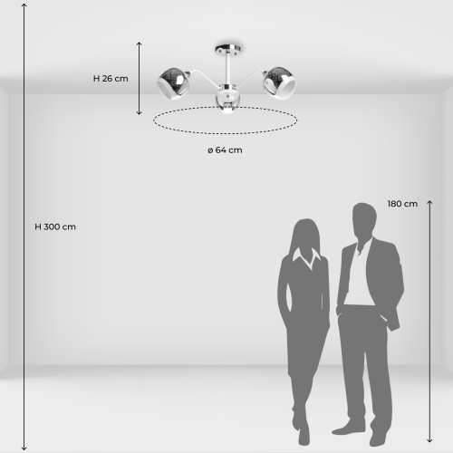 Люстра потолочная De City Альфа 324018603 фото 2 Люстра потолочная De City Альфа 324018603 фото 2