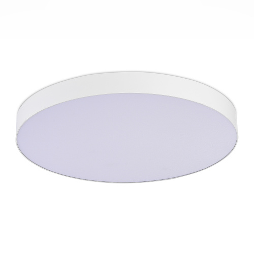 ST606.532.96 Светильник потолочный Белый LED 1*96W 3000K 8 640Lm Ra>85 120° IP20 D600xH55 185-265V Накладные светильники фото 2