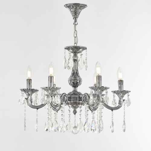 Люстра с хрустальными подвесками AL78101/6/175 A NB Bohemia Ivele Crystal (Богемия Ивеле Кристалл) фото 4 Люстра с хрустальными подвесками AL78101/6/175 A NB Bohemia Ivele Crystal (Богемия Ивеле Кристалл) фото 4