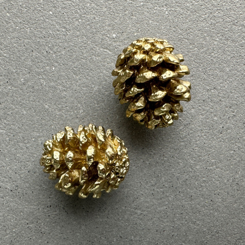 Ручка-кнопка MOS005 brass фото 4 Ручка-кнопка MOS005 brass фото 4