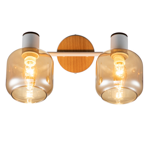 Спот Escada 10177/2A E14*40W White/Chrome/Wood фото 3