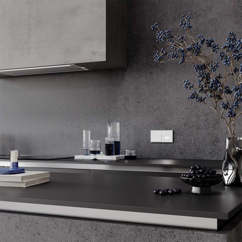 Рамка пластиковая Voltum S70 на 2 поста, (белый матовый) VLS100202 фото 3 Рамка пластиковая Voltum S70 на 2 поста, (белый матовый) VLS100202 фото 3