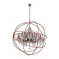 LOFT1897/15 Подвесная люстра LOFT IT Foucaults orb crystal