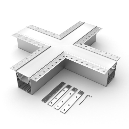 Коннектор X-образный Arlight SL-Linia55-Fantom 030134 Коннектор X-образный Arlight SL-Linia55-Fantom 030134