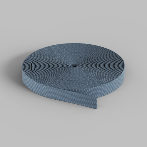 TR5502-DB Гибкий трек-ремень Belty, серия Base, 20м, 48V DC, IP20, тёмно-синий, ткань, медь