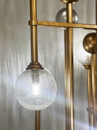 Люстра Fluxus 12 gold фото 3