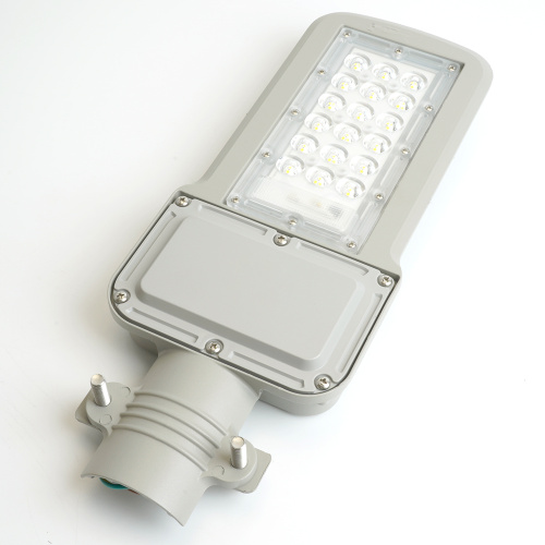 Светодиодный уличный консольный светильник Feron SP3040 30W 5000K 230V, серый фото 6
