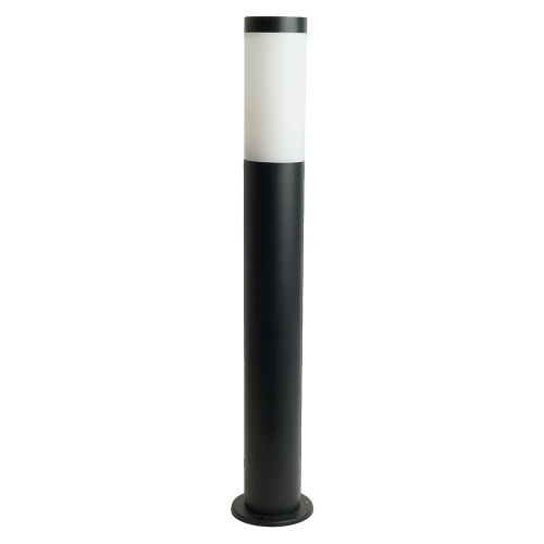 Светильник садово-парковый Feron DH042-650, Техно столб, max.18W E27 230V, черный