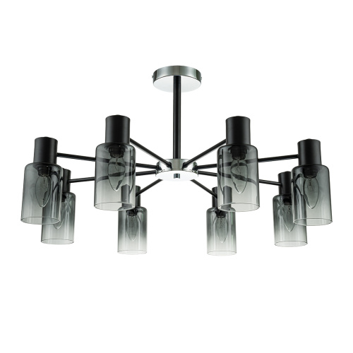 Светильник на штанге Escada 2120/8P E14*40W Black фото 2