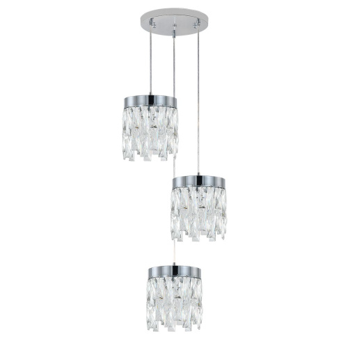 Подвесная люстра Indigo Anna V12029/3P Chrome V000497 фото 2