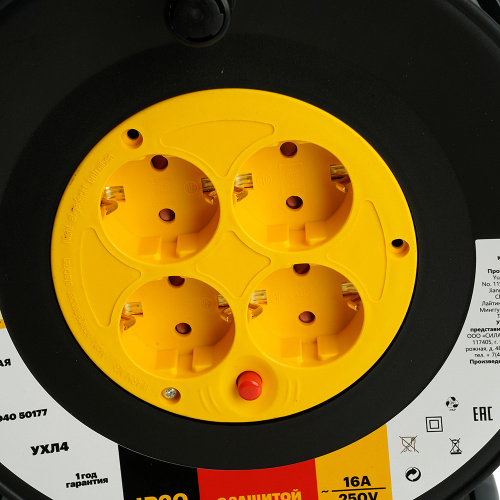 Катушка без провода 4-местная со шторками STD40 фото 8