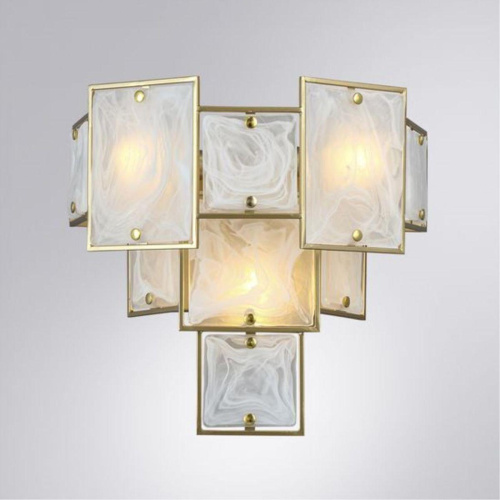 Настенный светильник Arte Lamp Theemin A4068AP-3SG фото 4 Настенный светильник Arte Lamp Theemin A4068AP-3SG фото 4