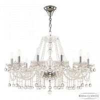 Люстра хрустальная 108/12/300 Ni Bohemia Ivele Crystal (Богемия Ивеле Кристалл)