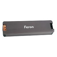 Трансформатор электронный для светодиодной ленты 200W 24V 153*33.8*13мм IP20 (драйвер), LB010 FERON