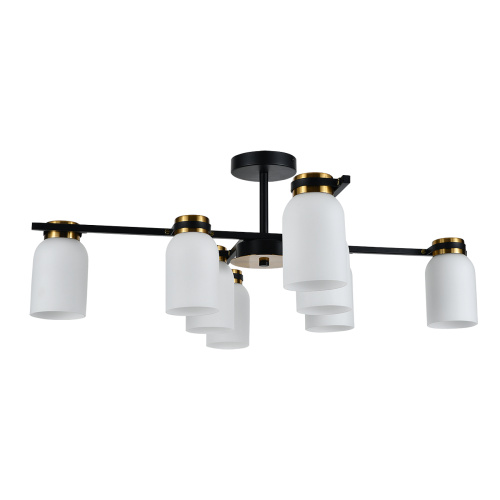 Светильник на штанге Escada 1151/8P E14*40W Black/Brass фото 2