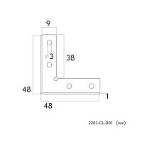 Коннектор Favourite Practica 2203-CL-001