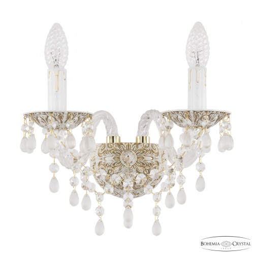 Бра с хрустальными подвесками AL16310B/2/141 WMG V0300 Bohemia Ivele Crystal (Богемия Ивеле Кристалл)