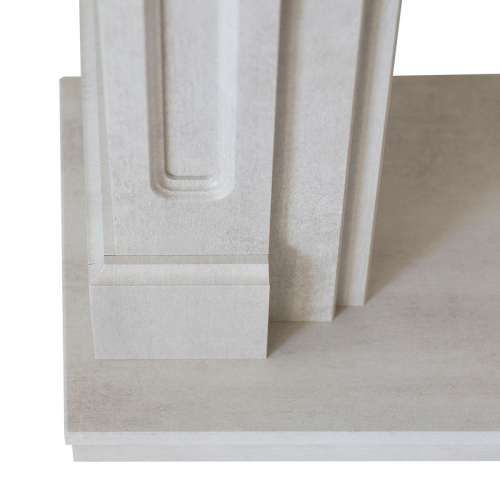 Каминокомплект KELLIE/БРИСТОЛЬ Белый камень с очагом Электроочаг EPSILON 26 фото 5