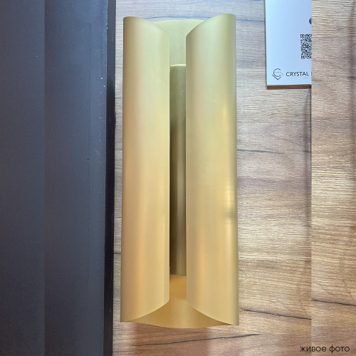 Бра Crystal Lux SELENE AP20 LED BRASS фото 4