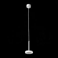 ST104.503.06 Светильник подвесной Белый LED 1*6W 3000K 468Lm Ra>80 120° IP20 D112xH184 170-240V Подвесные светильники