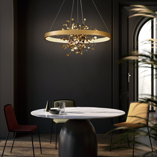 Люстра Cloyd TURBULENT C1 / Ø80 см - латунь (арт.10783) фото 3