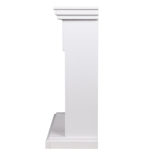 Электрокамин RealFlame Raffaele 25,5 WT белый с очагом Evrika 25,5 LED фото 4